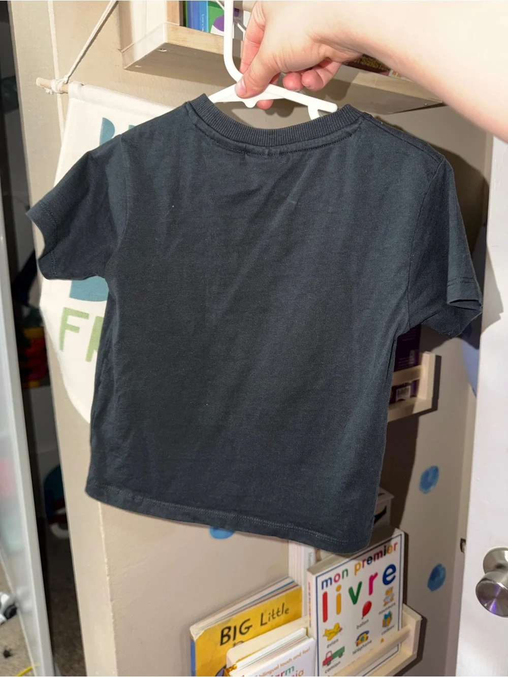 Zara Black Short Sleeve Pocket Tee